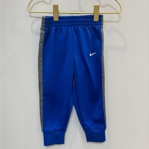 Nike Kids Royal Blue and Gray Joggers